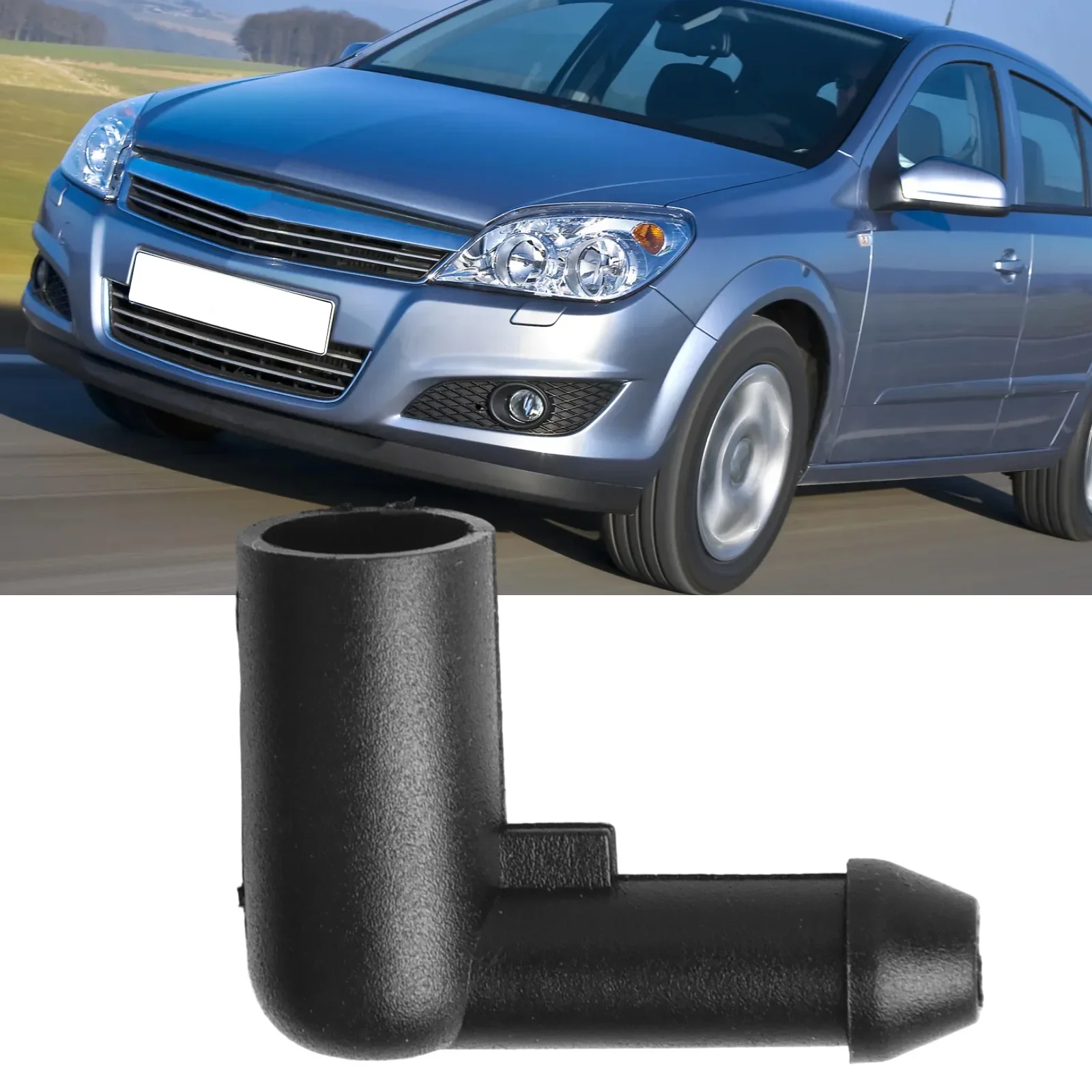For Vauxhall For Zafira H Windscreen Washer Hose Connector Bend 13171805 Made From Sturdy Plastic For Vehicle Maintenance