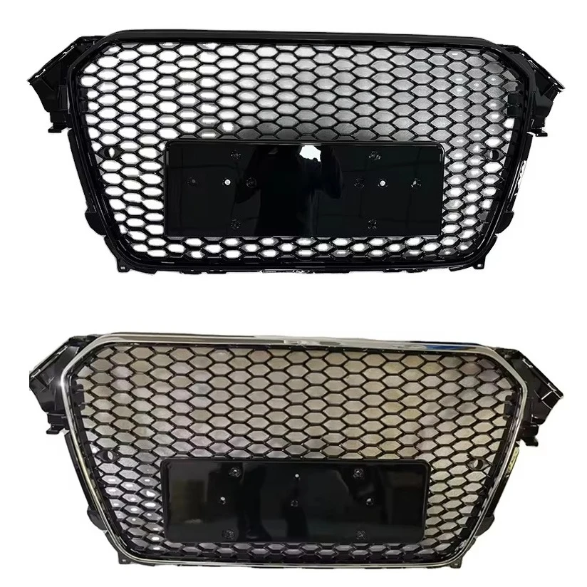 Factory Supply Car Body Kit ABS Front Bumper Honeycomb Mesh Grille for audis A4 S4 B8.5 Upgrade to RS4 Style 2013-2016