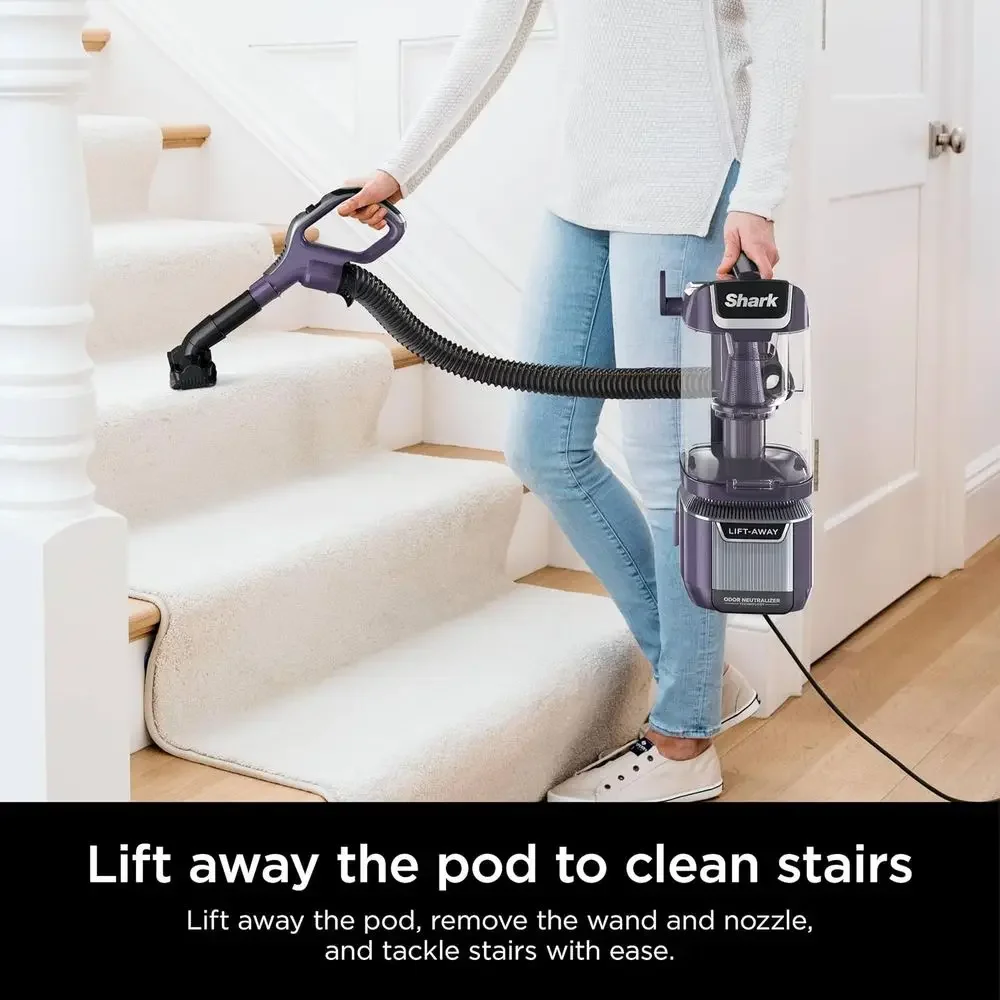 

Renewed Rotator Upright Pet Vacuum Cleaner, Advanced DuPower Tech, HairPro Hair Removal and Odor Neutralizer