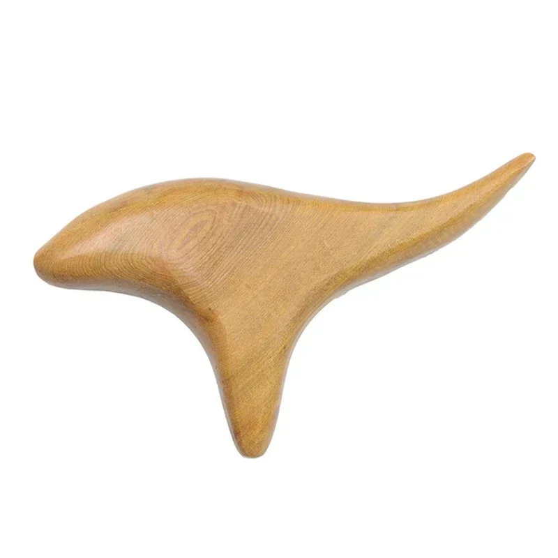 1 قطعة نقطة الزناد تدليك غوا شا أدوات المهنية التصريف اللمفاوي أداة الخشب العلاج أدوات مساج للظهر الرقبة الساق اليد #4