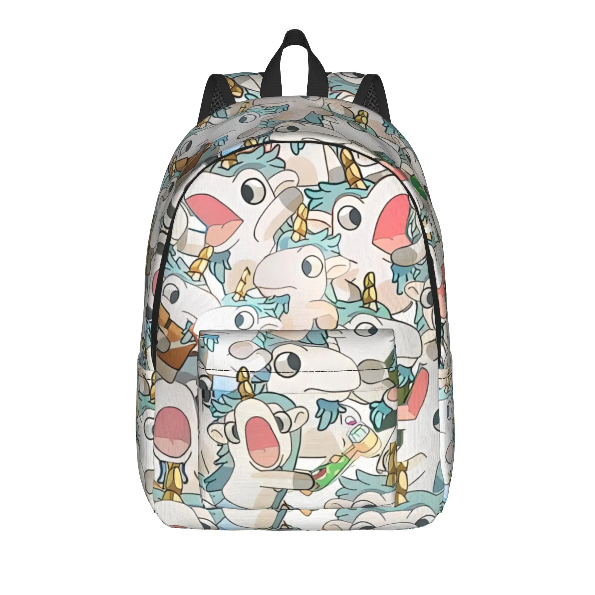 

Annnd Why Should I Care Unicorn Backpack Youth Large Backpacks Polyester Funny School Bags Travel Custom Rucksack