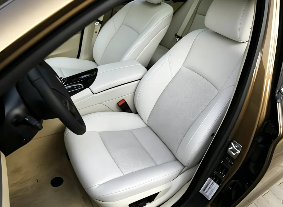 Für BMW F11 2010~2017 Maßgefertigte Autositzbezüge Luxuriöses Nappaleder 100% Passgenau Innenraumzubehör 360 ° Vollständige Abdeckung – Detail 8