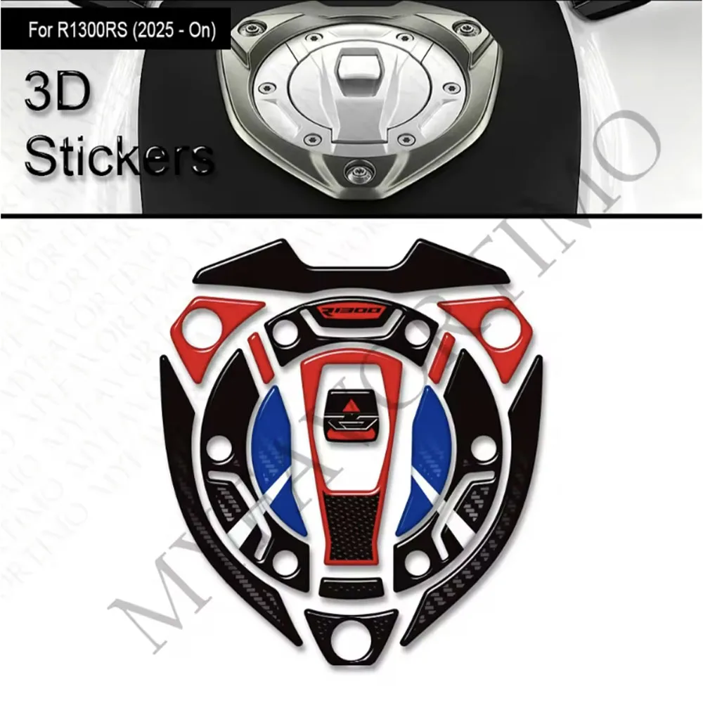 For R1300RS R 1300 RS R1300 RS 2025 Motorcycle Tank Pad Protector Grips Stickers Decals Gas Fuel Oil Kit Knee ﻿ ﻿