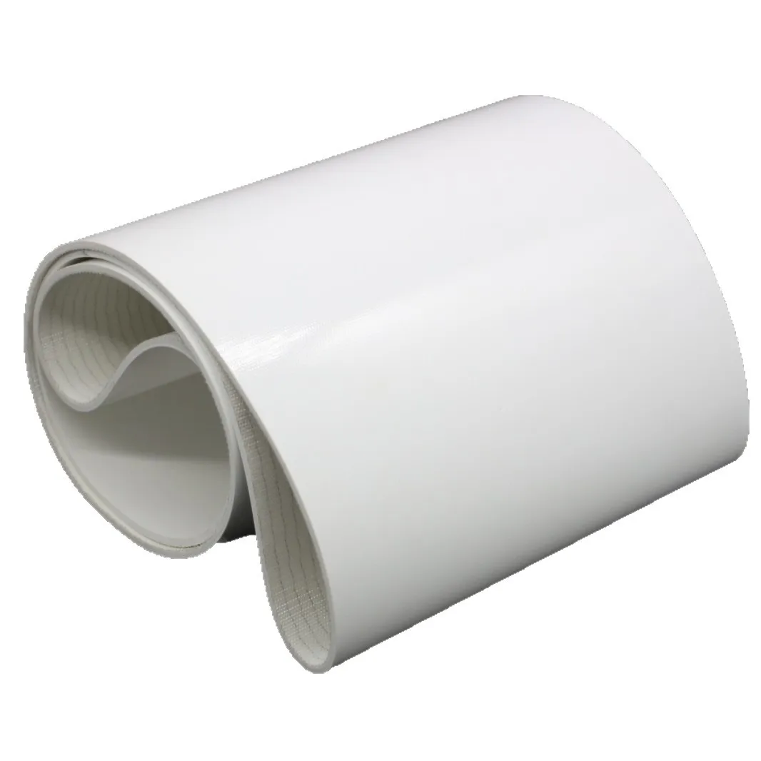PU Food Grade Conveyor Belt Acid Alkali Resistant Anti Stick For Cutting Machine And Food Processing