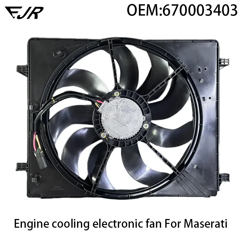 

For Maserati Ghibli Levante Quattroporte Engine Cooling Electronic Fan OEM 670003403 670037579 670033757 670102597 670107328