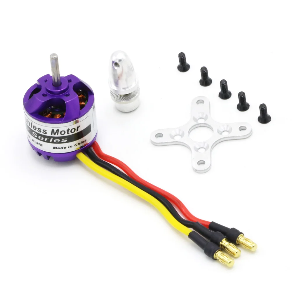 

High Quality D2830 2830 750KV 850KV 1000KV 1300KV Brushless Motor For Rc Multicopter Drone Helicoter Airplane Model