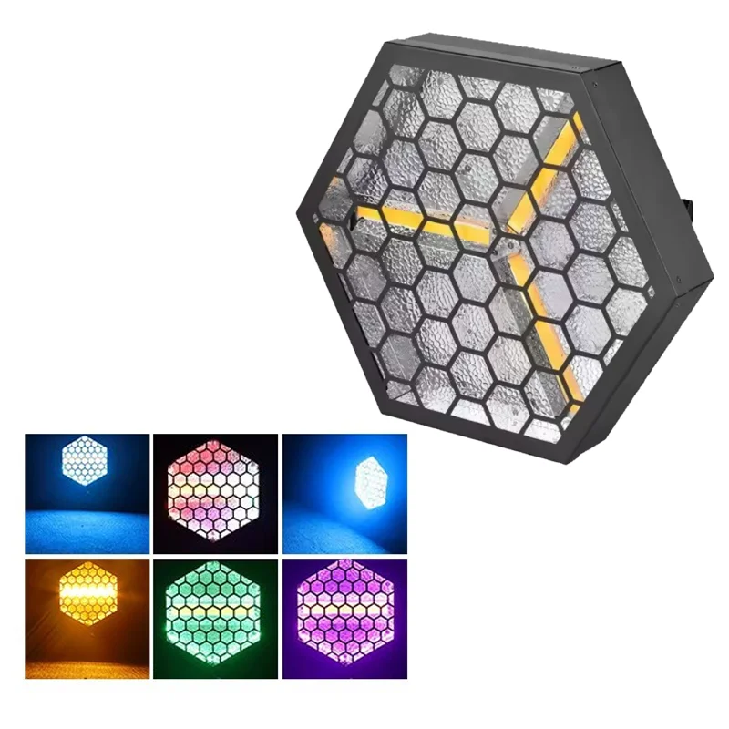 

4pcs High Bright Led Strobe Light 3x60W Warm Led Retro Stage Lighting RGB 3 IN 1 Wash Effect Disco Party Lamps