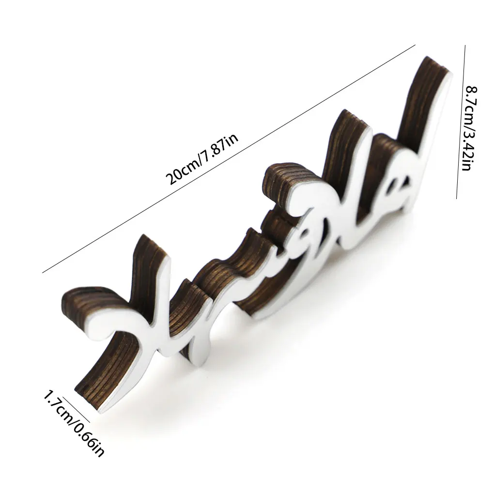 Eid Mubarak Ornament Party Prop Islamic Table Decor for Scene Layout