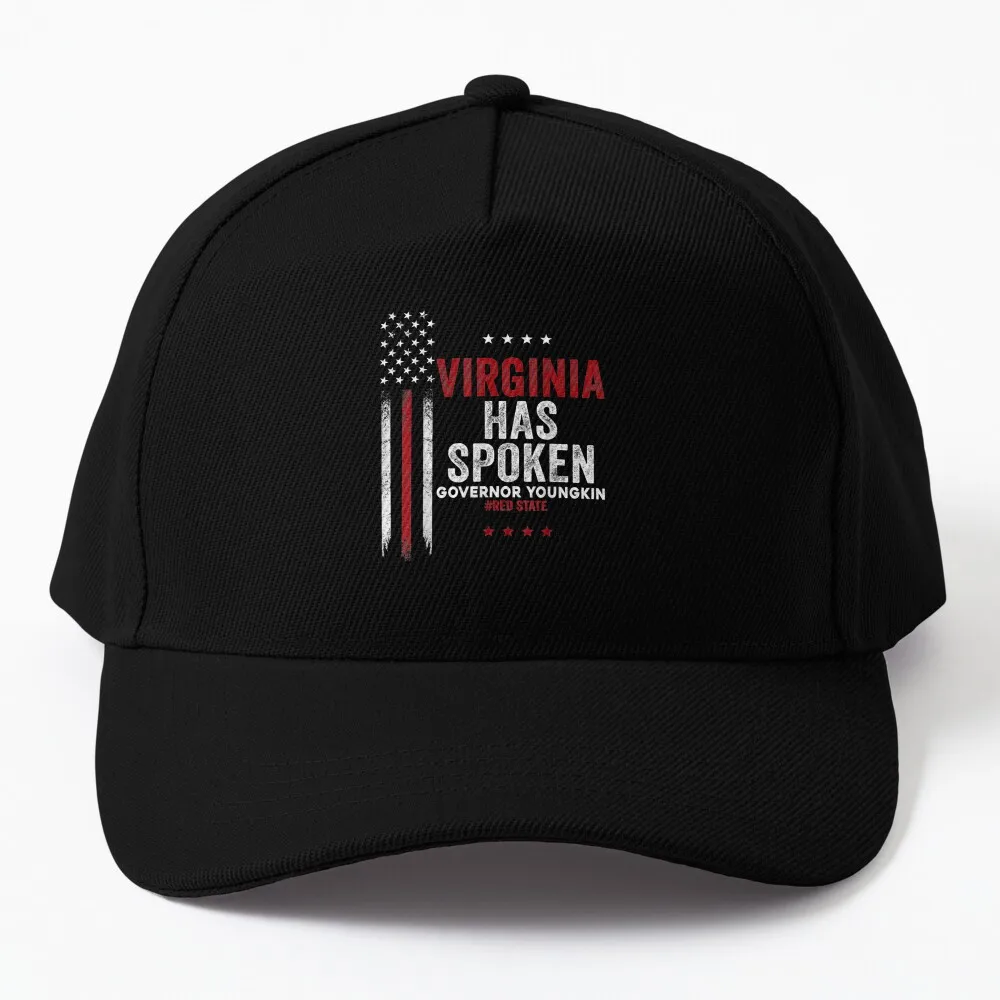 Virginia Has Spoken Glenn Youngkin Wins Governor Red State Baseball Cap Sunhat Snap Back Hat Men's Hat Women's