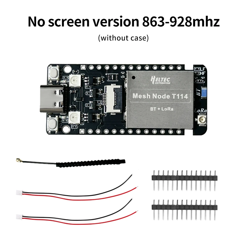 Meshtastic-lorawan loraポジショニング開発ボード,パワーTFTディスプレイ,ble wifi,arduino用heltec t114,nordic nrf52840 sx1262