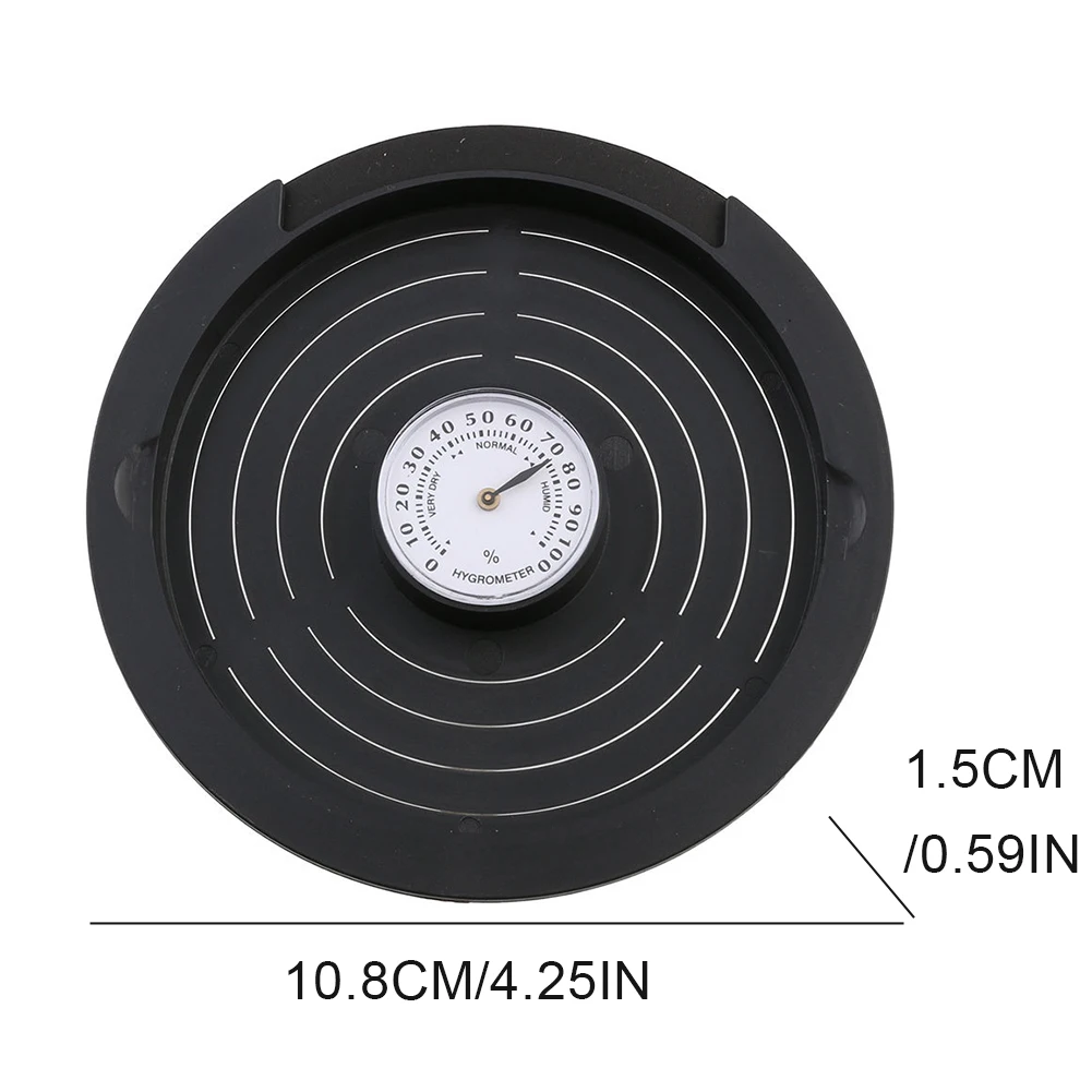 Pelembap Gitar dengan Higrometer Penutup Lubang Suara Gitar Akustik Pelembap Penahan Kelembapan Dehumidifier