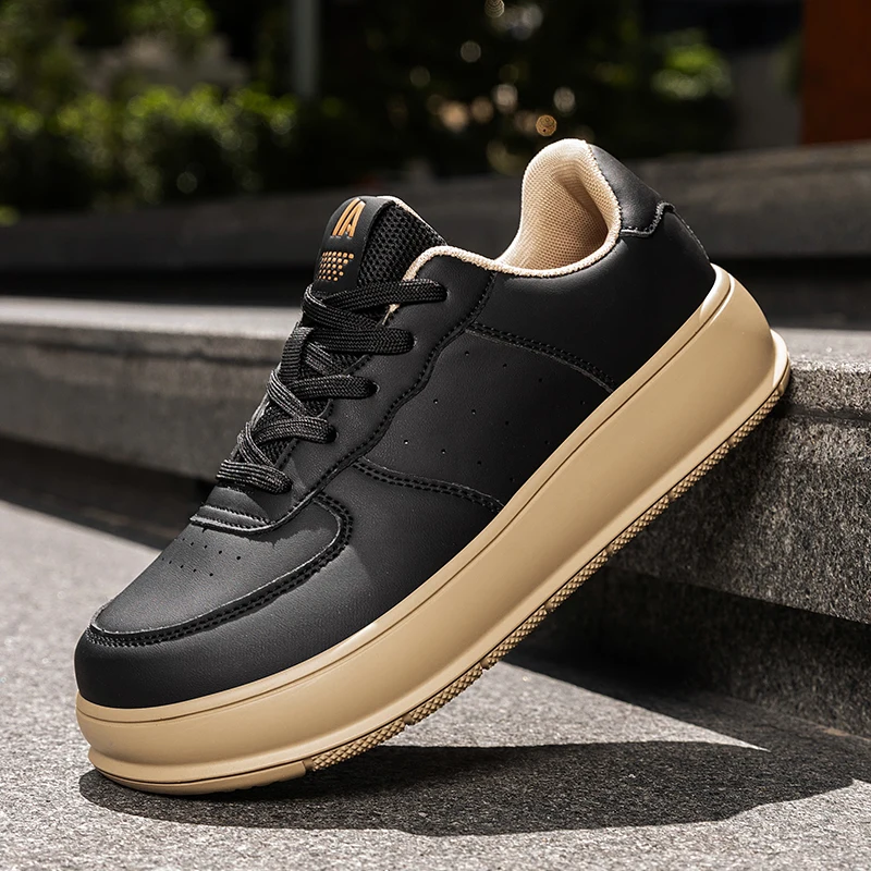 

Big Size 39-48 Men Casual Shoes Height Increasing Fashion Board Shos Concise Comfortable Casual Sneakers Men Platform Sneakers