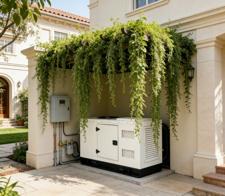 

Silent Diesel Generator 45KW Rated Power 50KW Max Power Soundproof Canopy
