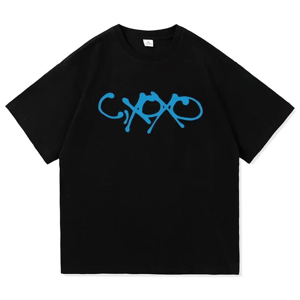 Nuevo álbum de Camila Cabello, camiseta C XOXO, moda popular para mujer, camiseta estética Harajuku, camiseta informal clásica neutral