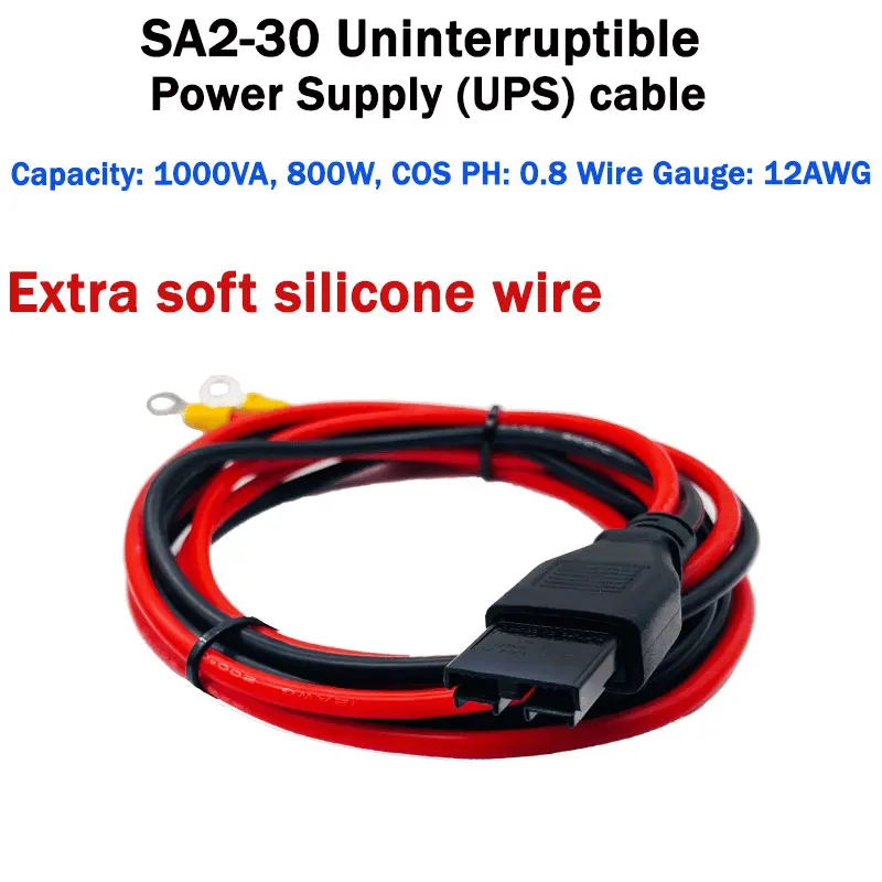 UPS Uninterruptible Power Supply SA2-30 Ups Host and Battery Power Line External Battery Connection Port Two-hole Host 600V