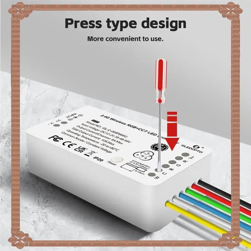 24-Hour Delivery GLEDOPTO PWM Dimming Zigbee 3.0 LED Strip Controller RGBCCT RGBW Pro White Light Mix Smart Phone App Voice Cont