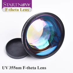 Startnow F-theta Scan Lens Entrance spot Dia.10 110x110 F160 355 UV Laser Field Lens  For Laser Marking Machine Galvo System Par