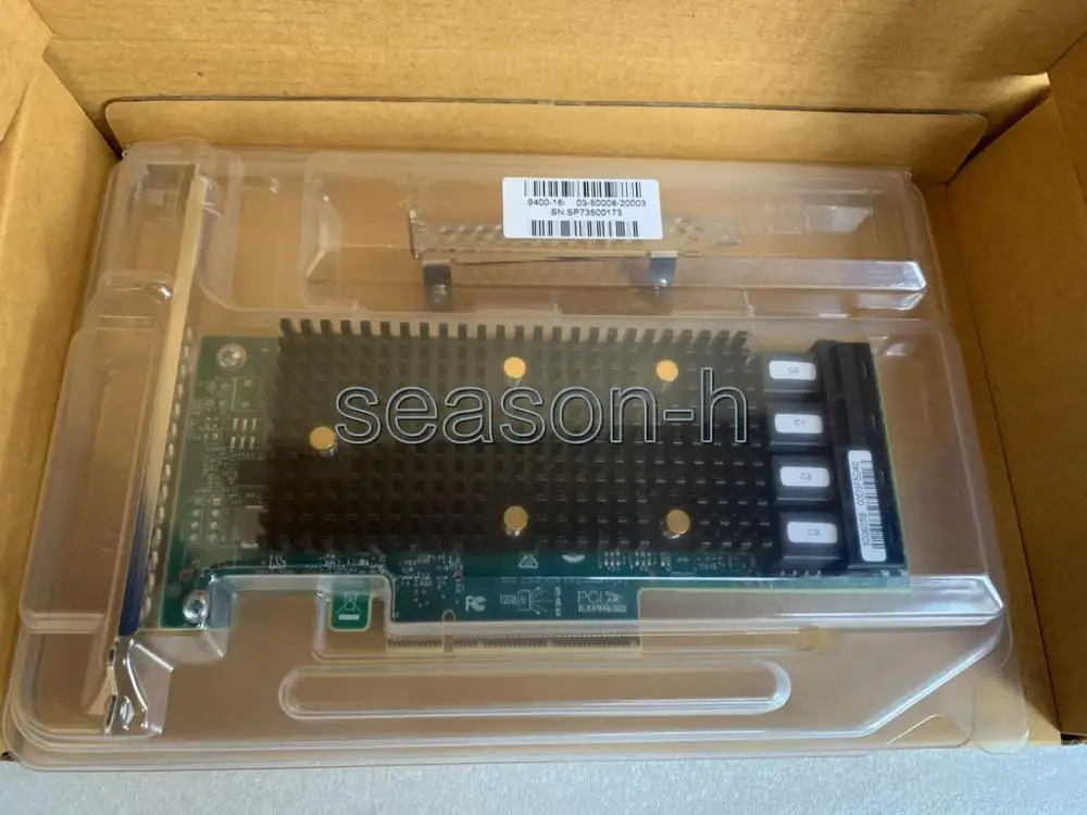 

SAS 9400-16i (05-50008-00) 12Gb 16 Port HBA - New Sealed Box