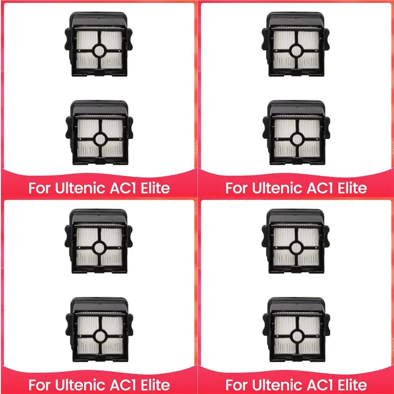 

A69T 8 шт. для пылесоса Ultenic AC1 Elite, запасные части для HEPA-фильтра, аксессуары для уборки дома