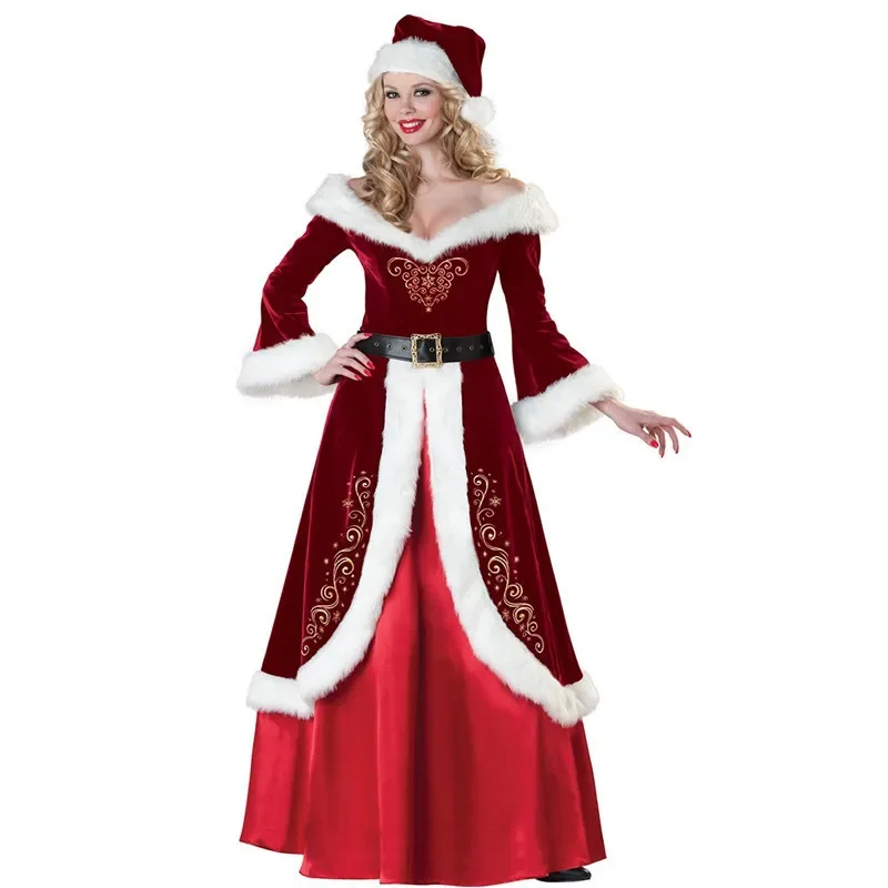 

Christmas Costumes For Adult Female Santa Claus Costume