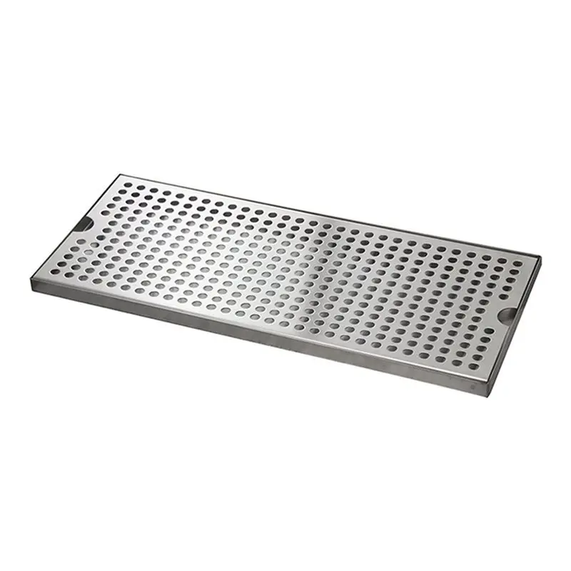 2026 New 3X Stainless Steel Drip Tray For Bar, Rectangular Water Catching Tray, Oil Draining Tray, 50X17.5X1.5Cm