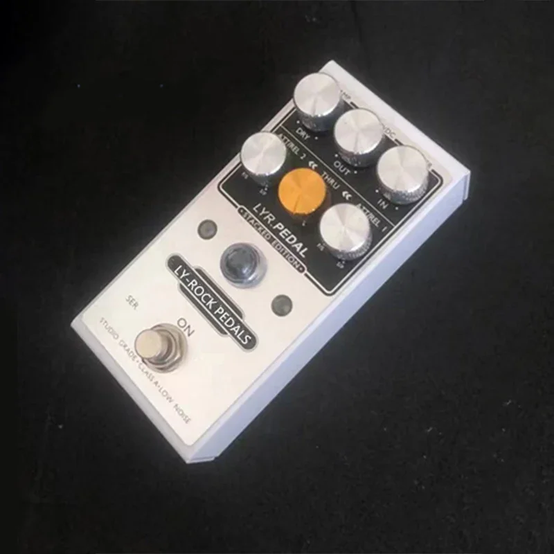 LYR-ROCK Compression Stompbox Effect Rock Effect Pedal for Electric Guitar Effector