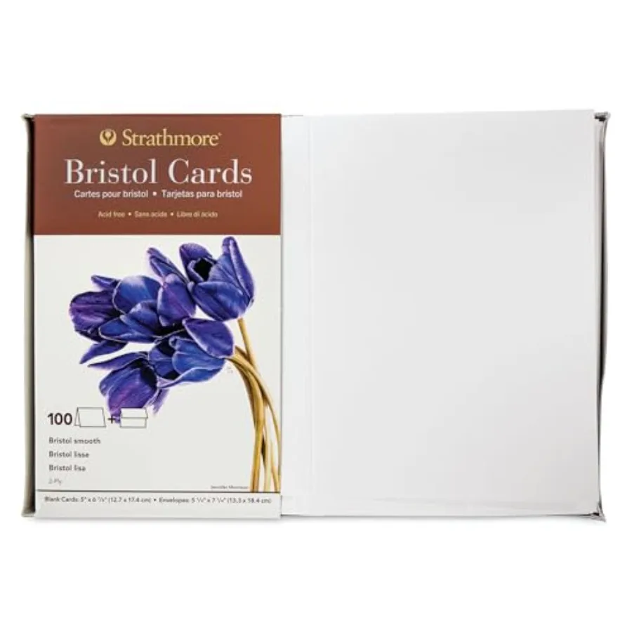 

400 Series Cards Bristol Inch Envelopes Included - Custom Greeting Cards for Weddings Events Birthdays