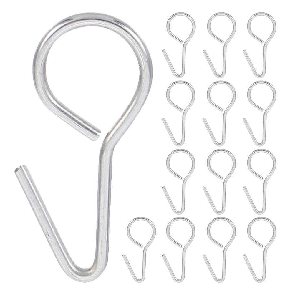 

200Pcs Car Seat Cover Hooks 28mm Metal S Hooks Heavy Duty for Vehicle Seat Cushion Fixing Rv Trailer Accessories