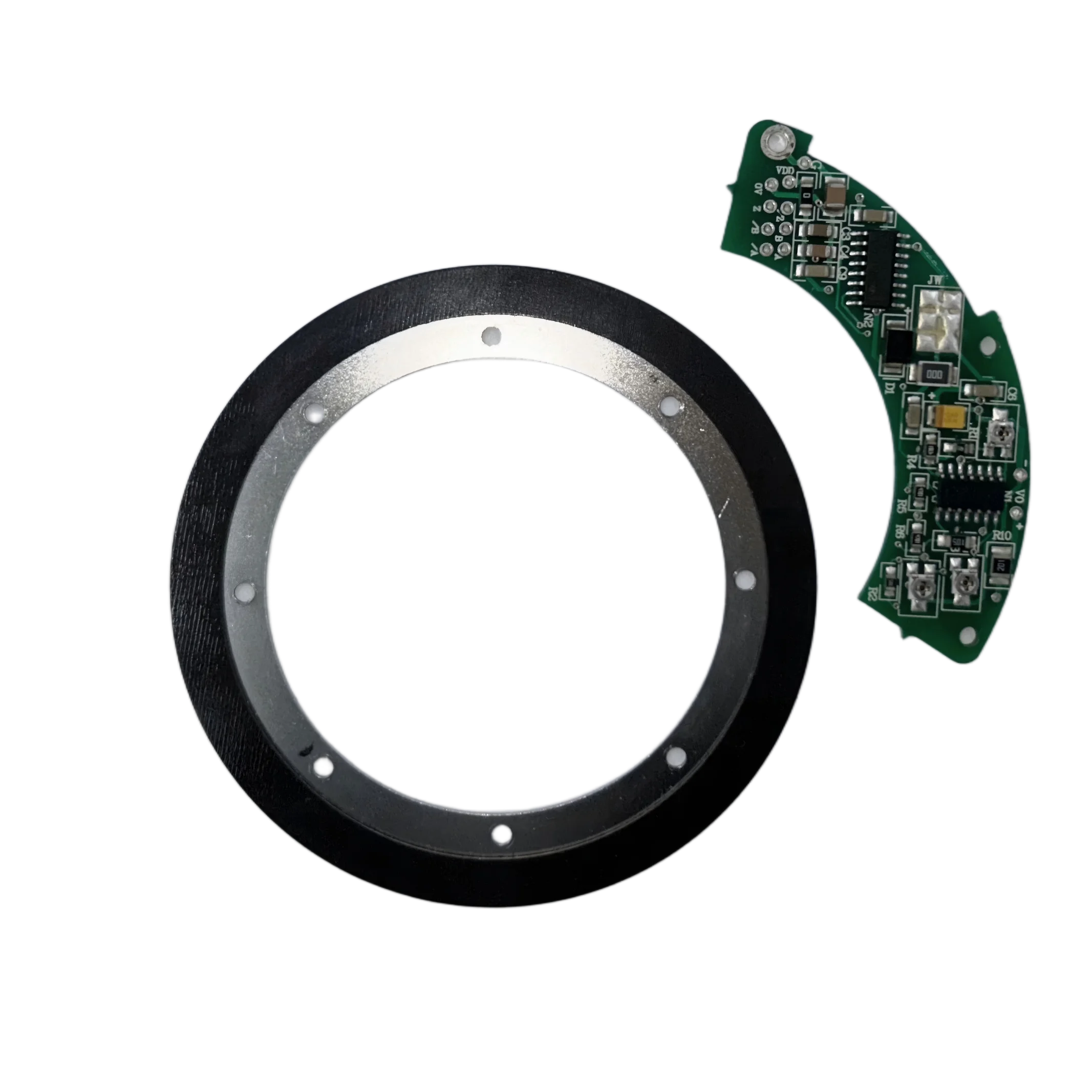 SAM-F Mini Ultra Thin Split Absolute Magnetoelectric Rotary Encoder Custom Hollow Shaft 10-21Bit BISS for Industrial Robot