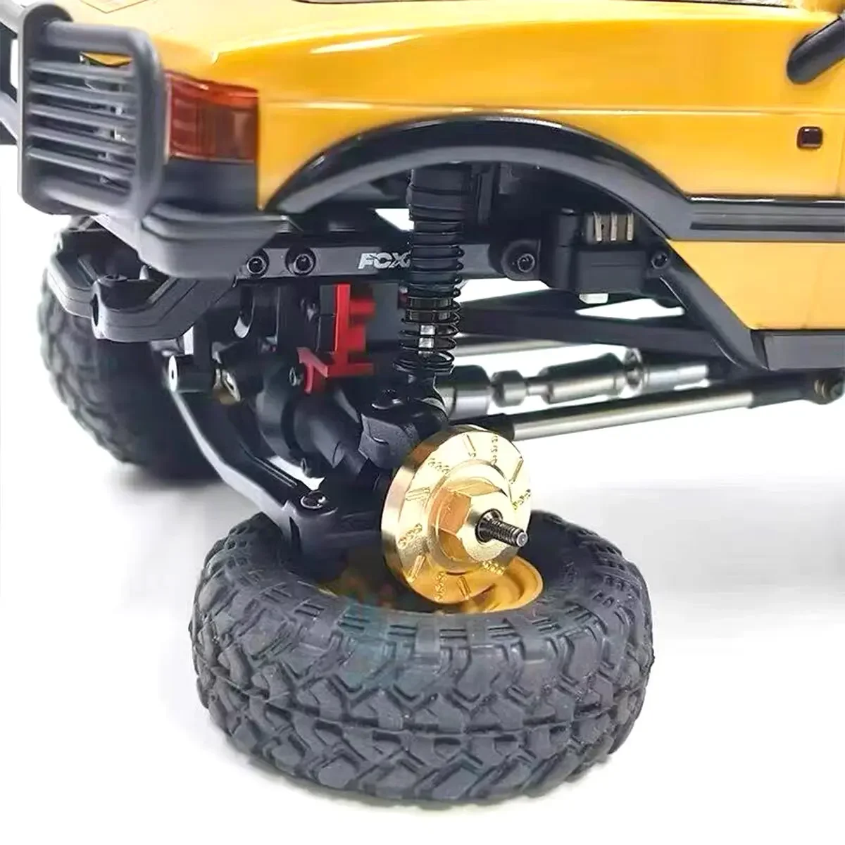 for FMS 1/24 FCX24M Universal Camel Cup Brass Counterweight Brake Disc Coupling RC Car Parts