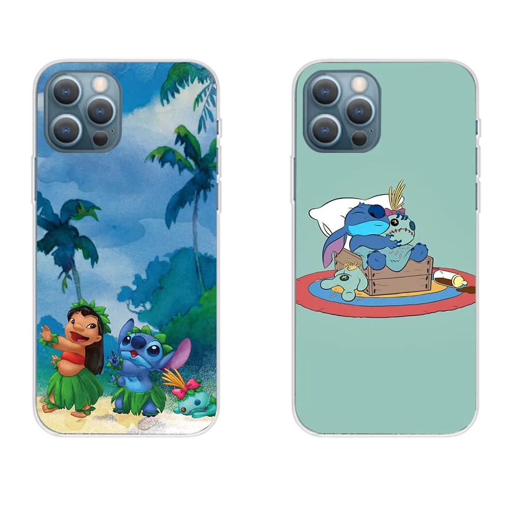 S-4 Lilo & Stitch Case for Moto G14 G84 E32 G62 E13 E22I E22 G10 G9 G7 Power Plus Play