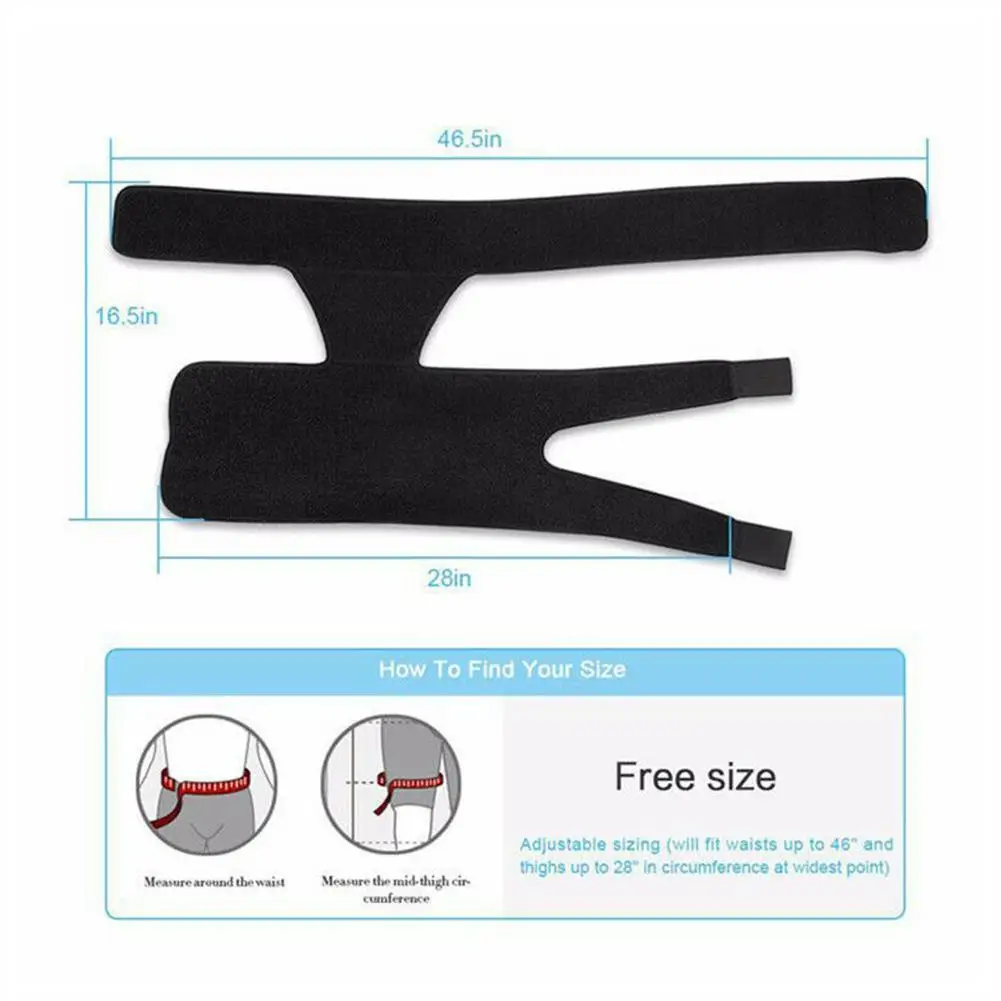 Hip Support Belt Groin Support Sciatica Pain Relief Thigh Strap Compression Brace Joints Groin Arthritis Hip Protective Belt