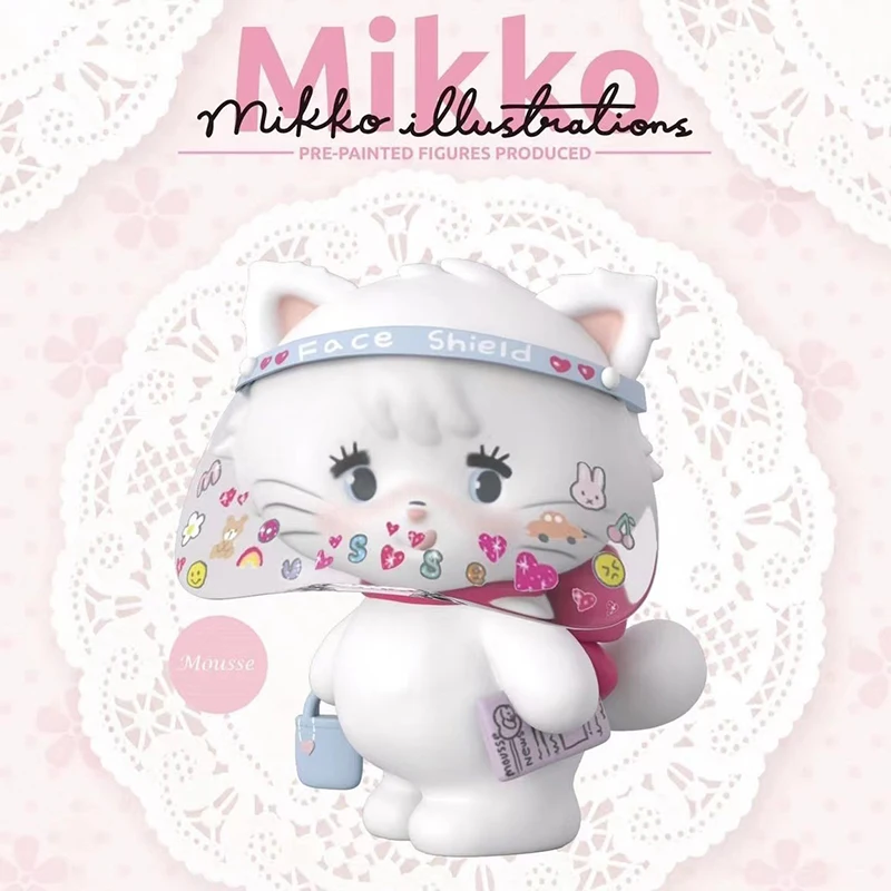 Mikko Illusion Blind Box Toys Mystery Box Original Action Figure Guess Bag Mystere Cute Doll Kawaii Model Gift