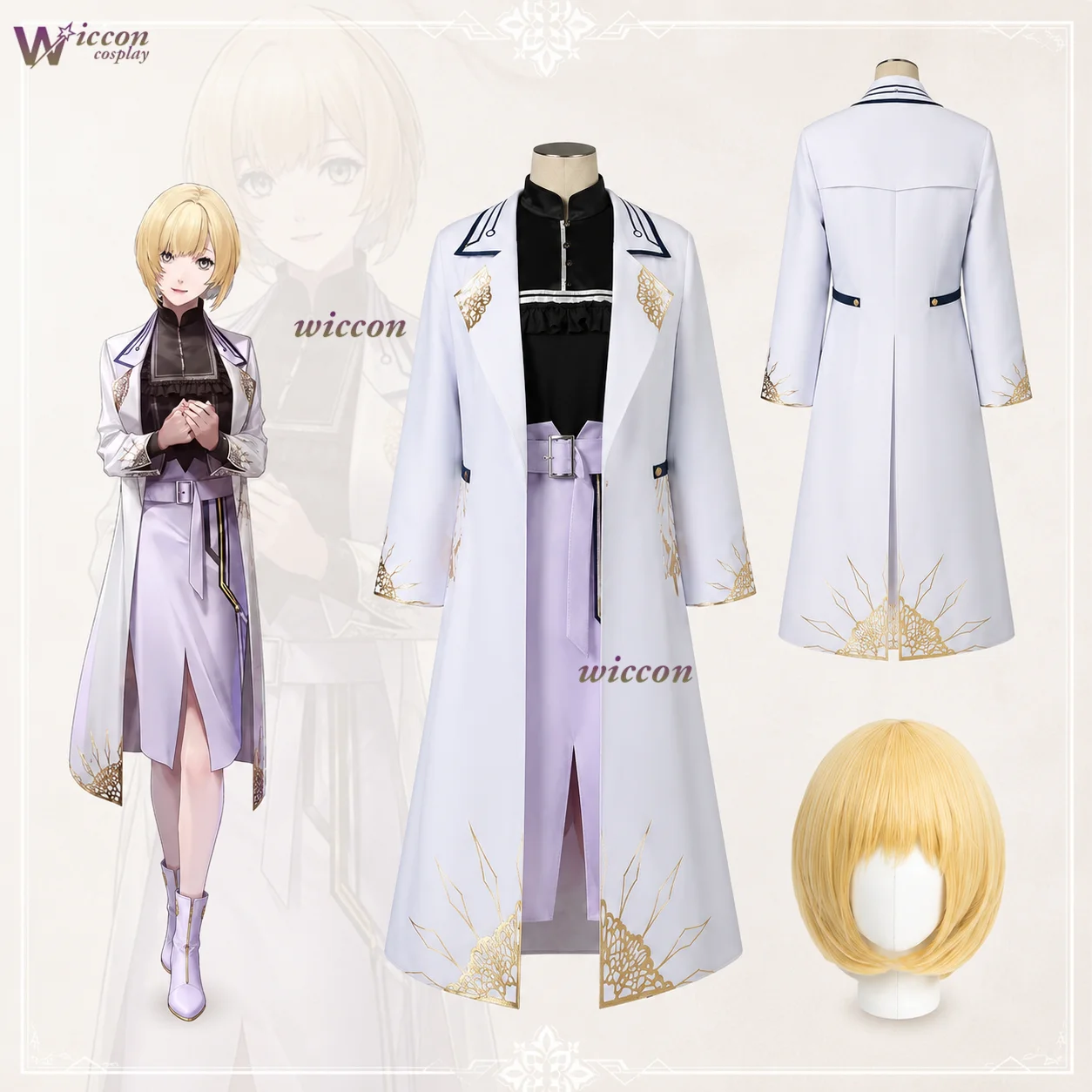 Costume de cosplay ErroR Salvation Cerus Chairwoman Ann, uniforme standard, tenue quotidienne, jeu d'animation, jeu de rôle, Halloween, carnaval