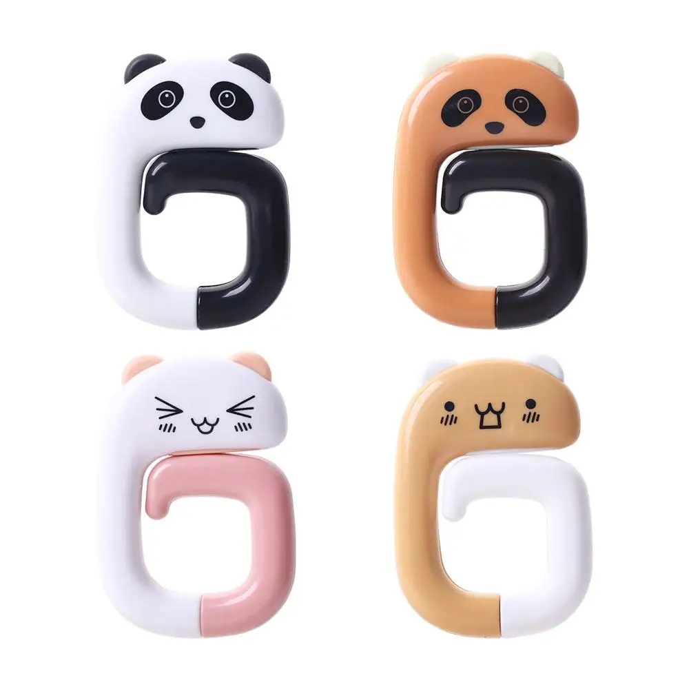 

Multifunctional Cute Folding Panda Animal Decorative Handbag Hanger Table Hook Key Holder Hook