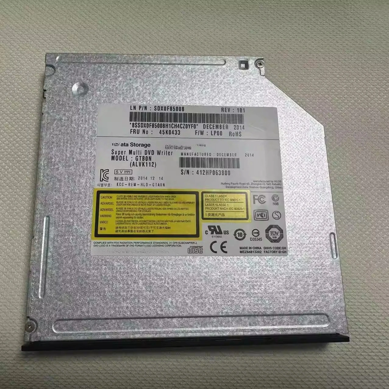 New original genuine for HL GTA0N GTB0N GTC0N notebook built-in optical drive DVD burner
