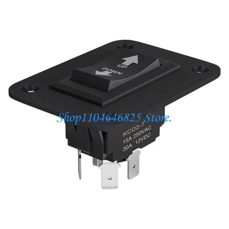 UP Down Momentary Reverse Polarity Switches Plastic Rocker Switches Panel Enduring