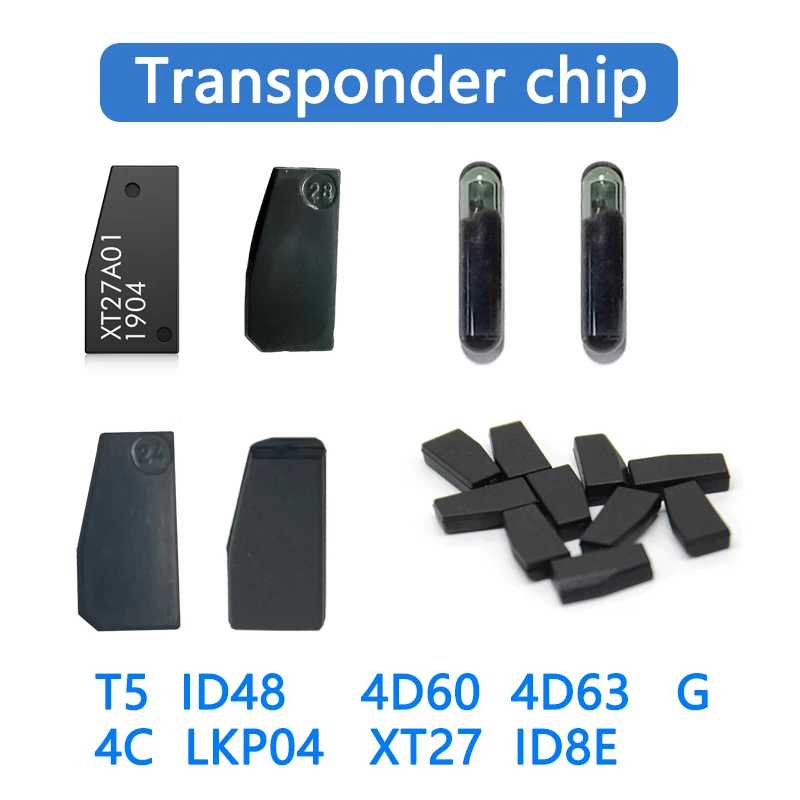 

VVDI Chips xhorse XT27 Xt27a super chip ID20 ID48 7935 Original ID8E bios glass 4D63 LKP04 48 4C Car Key Transponder