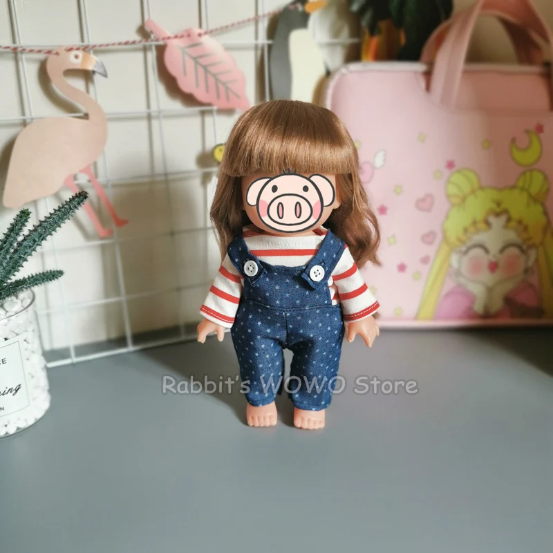 ตุ๊กตาเสื้อผ้า Fit 25ซม.ตุ๊กตา1/6 BJD ตุ๊กตา New Born ชุดตุ๊กตาน่ารัก Headwear สาวของขวัญ