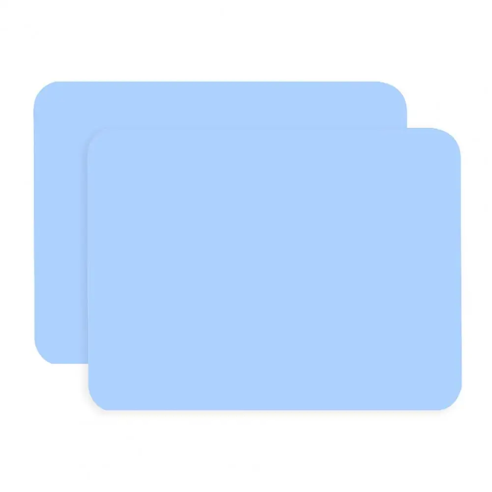 ポータブル両面ドライイレースホワイトボード、ミニホワイトボードセット、落書きウォールホワイトボード、メッセージと描画、多目的、2個