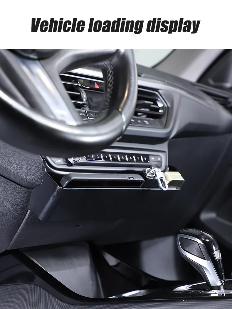 Für BMW 1er 2er Serie F40 F44 2020+ ABS Auto Vordere und Hintere Tür Innengriff Armlehne Aufbewahrungsbox Handyablage Auto-Zubehör – Detail 12