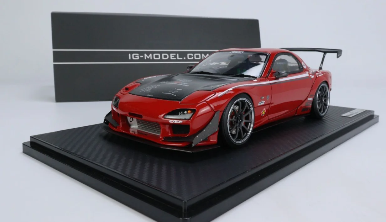IG 1:18 Scale Mazda FEED RX-7 FD3S Resin Car Model
