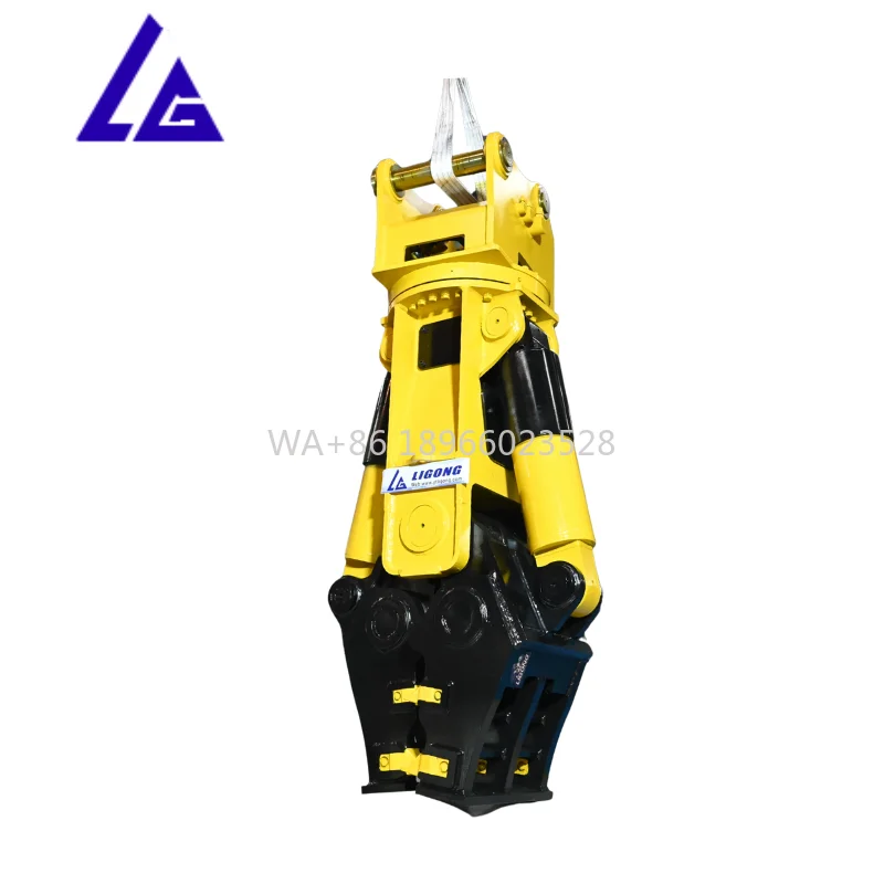 Gran oferta, 10 dientes cambiables, gran fuerza de corte, triturador de hormigón, pulverizador de hormigón para excavadora de 20-30 toneladas