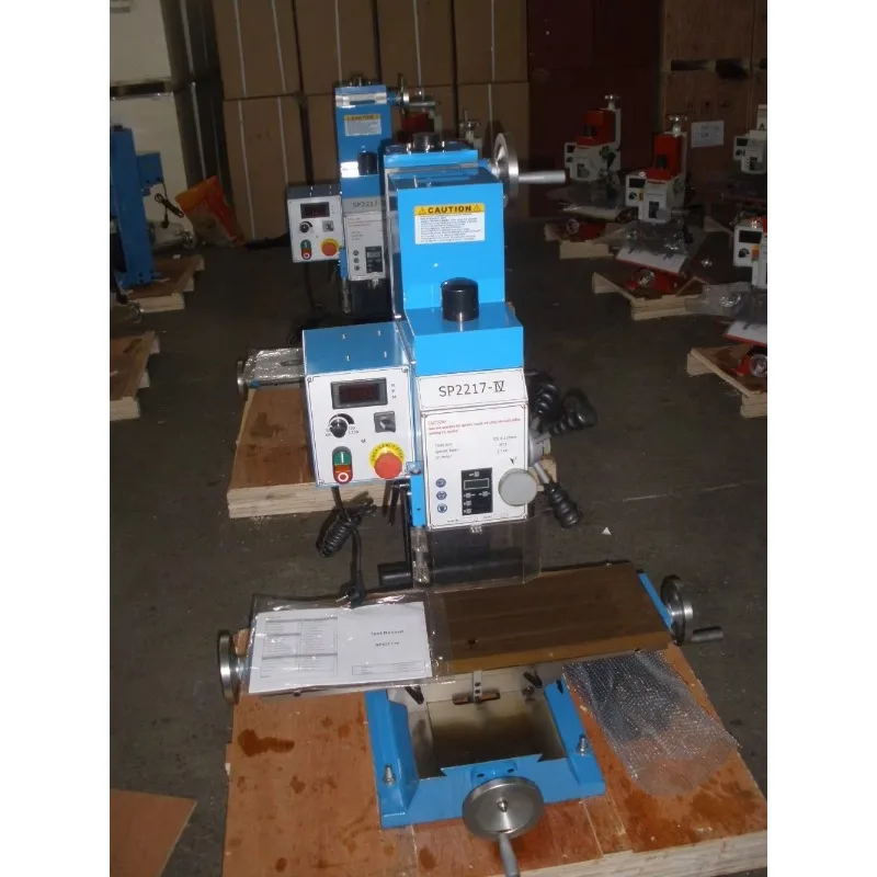China Vertical Manual Pantograph Milling Machine SP2217-II MT3 Spindle Competitive Price High Quality For Sale