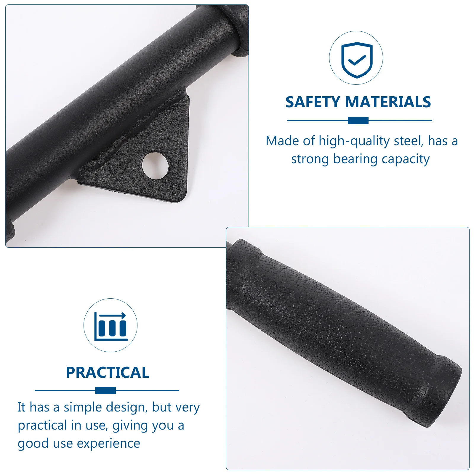 Alat Kebugaran Portabel High Bicep Tension Rod, Pelatih Otot, Alat Terintegrasi DIY, Untuk Penggunaan di Rumah