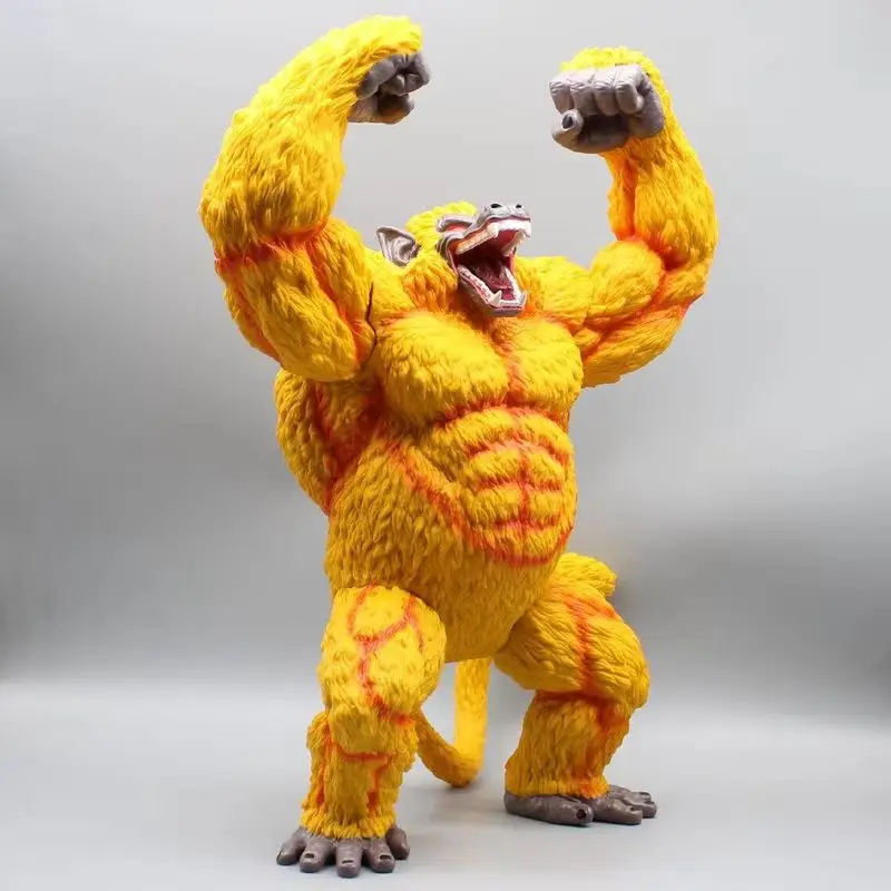 Dragon Ball Theatrical Version Become A Golden Ape Gorilla Vegeta Goku Anime Figure Statue Model Ornament Kids Christmas Gift