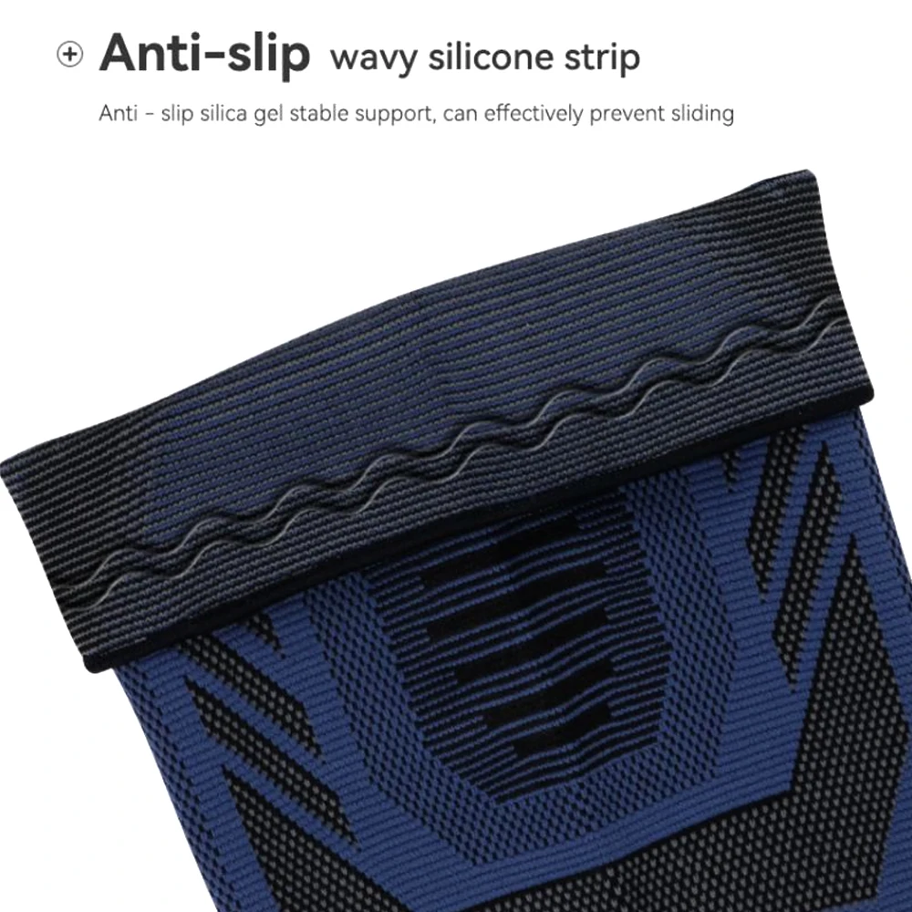 1 Stück Knie-Kompressionsbandage mit Seitenstabilisatoren & Kniescheibengurt, Metallstützbandage für Arthritis, Laufen, Fitness, Damen und Herren – Detail 12