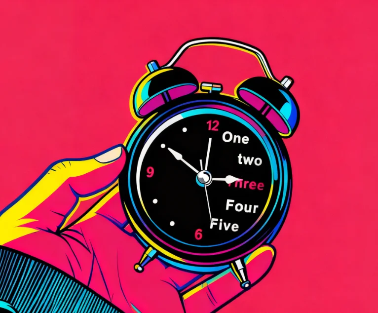 Time's Up Ghost-wekker met afstandsbediening Magic Prediction Prop voor gedachte lezen Mentalisme Podium Close Up Illusion Goocheltruc