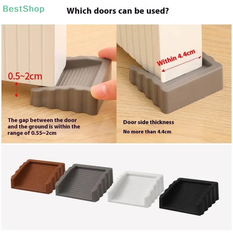 

♥ ♥ ♥ Ветрозащитный дверной стопор, дверной клин для предотвращения защемления и столкновений, бытовой пластиковый дверной клин
