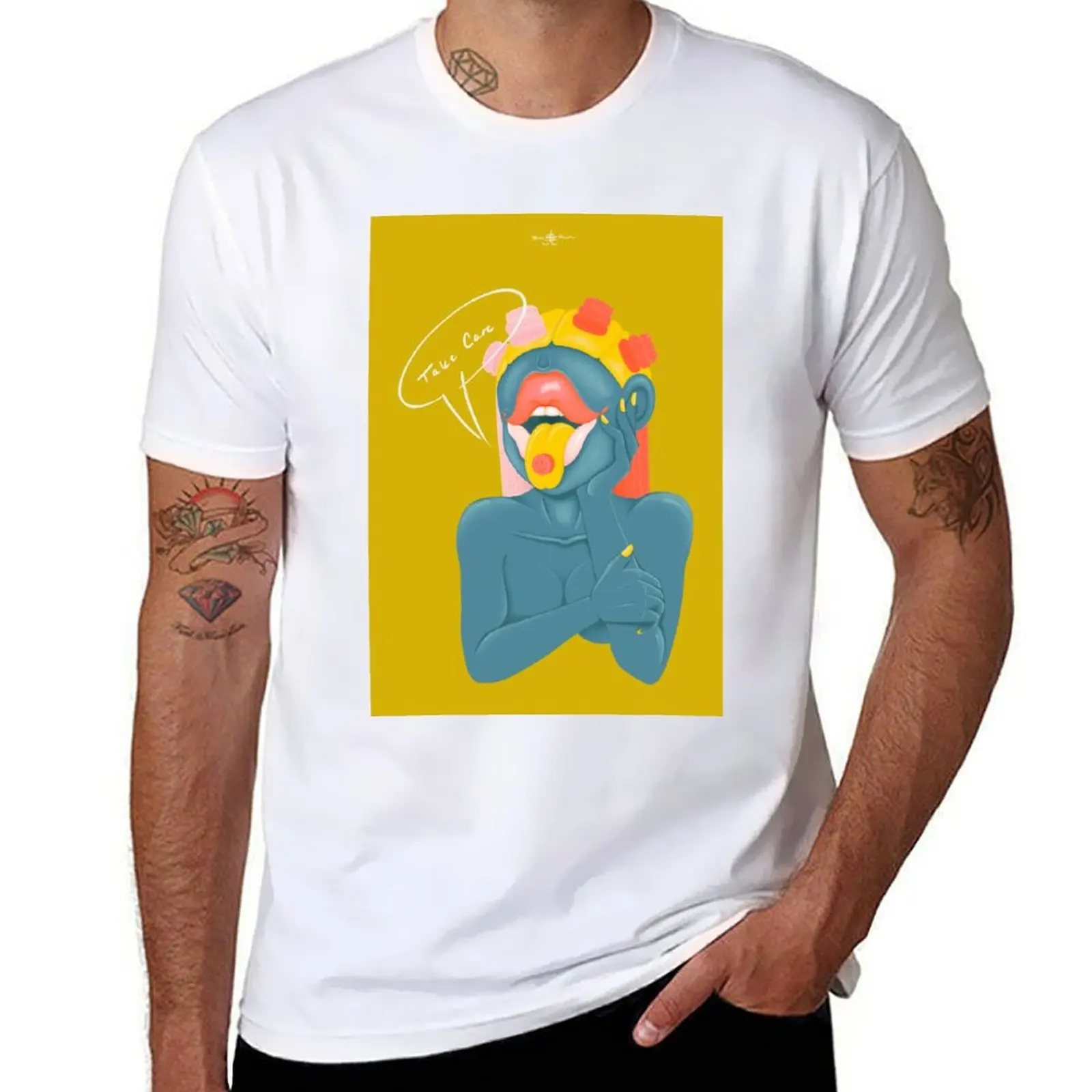 

mouth man man shirt for t T-Shirt t Big cotton shirts